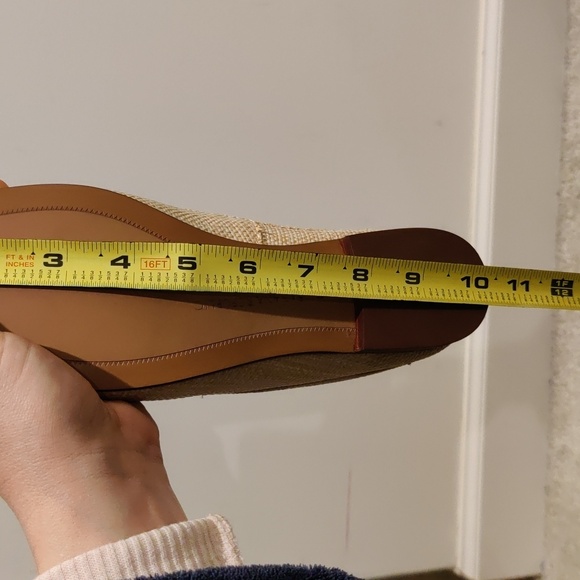 New! Banana Republic Demi Slide N Mules Women's Beige Slip-On Loafers Sz 8 - Picture 4 of 8